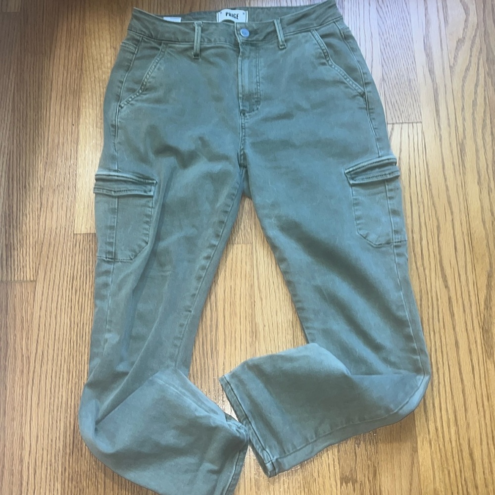 Women's Olive Cargo Pants